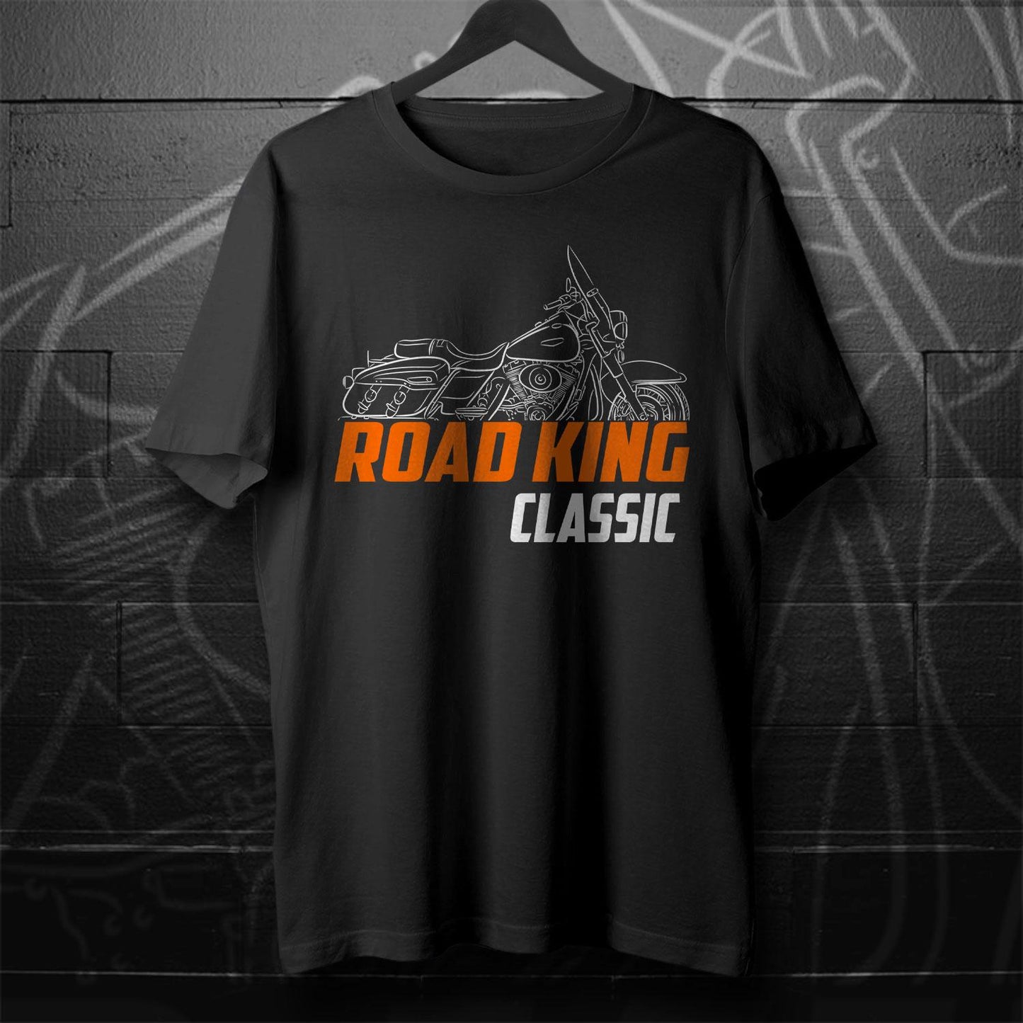 Harley-Davidson Road King Classic FLHRCI Inspired T-Shirt - Biker Motorcycle Tee Shirt