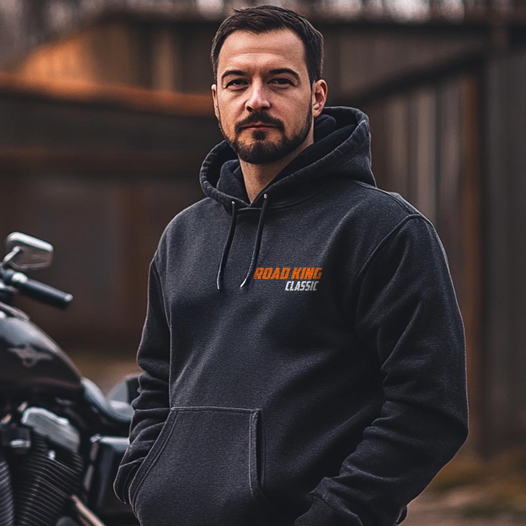 Harley-Davidson Road King Classic FLHRCI Inspired Hoodie - Biker Motorcycle Sweatshirt