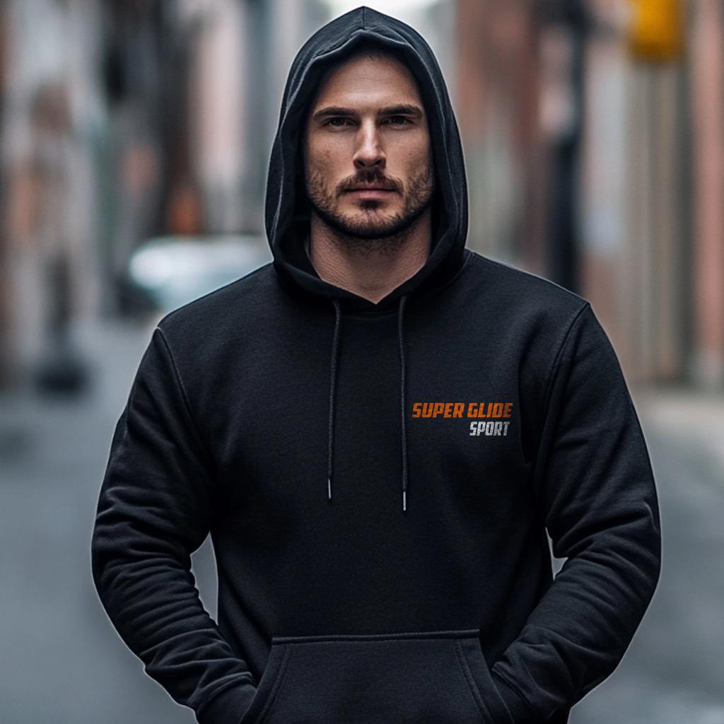 Harley-Davidson FXDX & FXDXI Super Glide Sport Inspired Hoodie - Biker Motorcycle Sweatshirt