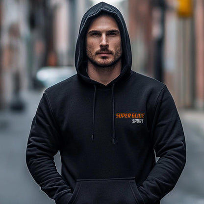 Harley-Davidson FXDX & FXDXI Super Glide Sport Inspired Hoodie - Biker Motorcycle Sweatshirt