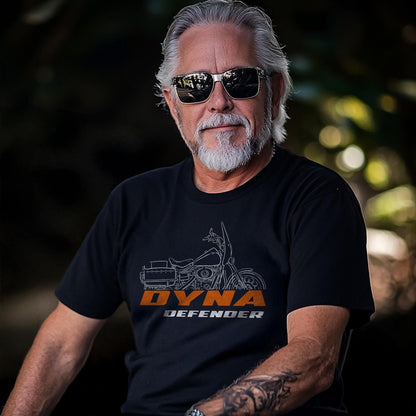 Harley-Davidson FXDP Dyna Defender Inspired T-Shirt - Biker Motorcycle Tee Shirt