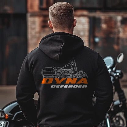 Harley-Davidson FXDP Dyna Defender Inspired Hoodie - Biker Motorcycle Sweatshirt