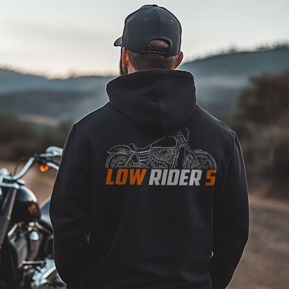 Harley-Davidson FXDLS Low Rider S Inspired Hoodie - Biker Motorcycle Sweatshirt