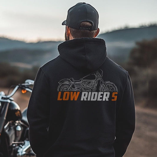Harley-Davidson FXDLS Low Rider S Inspired Hoodie - Biker Motorcycle Sweatshirt