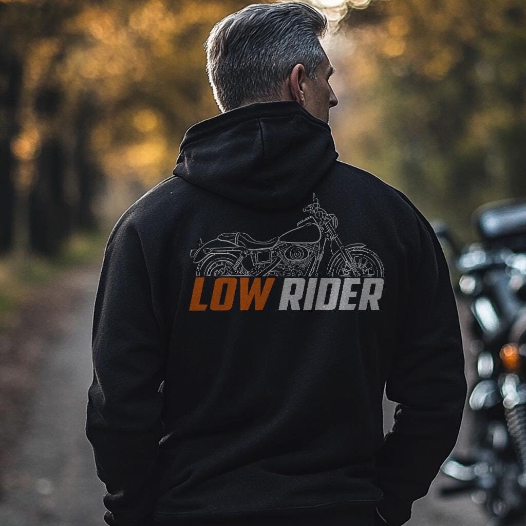 Harley-Davidson FXDL Low Rider Inspired Hoodie - Biker Motorcycle Sweatshirt