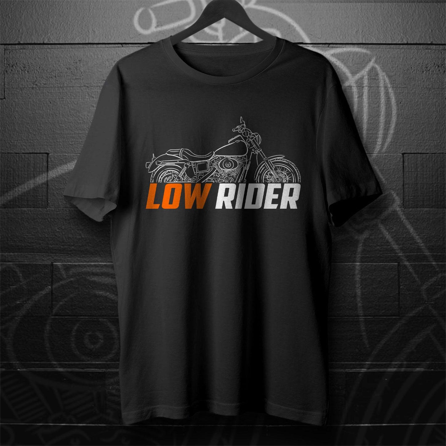 Harley-Davidson FXDL Low Rider Inspired T-Shirt - Biker Motorcycle Tee Shirt