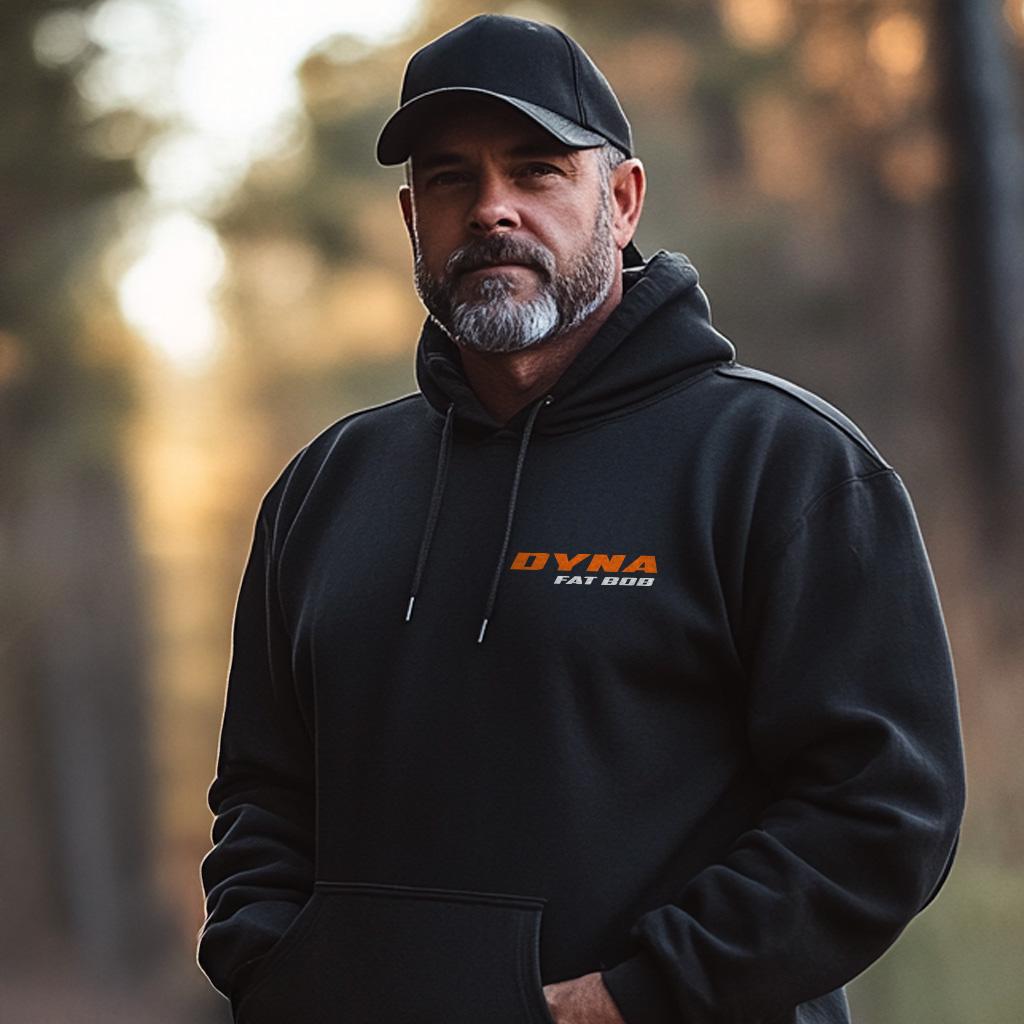 Harley-Davidson FXDF Dyna Fat Bob Inspired Hoodie - Biker Motorcycle Sweatshirt