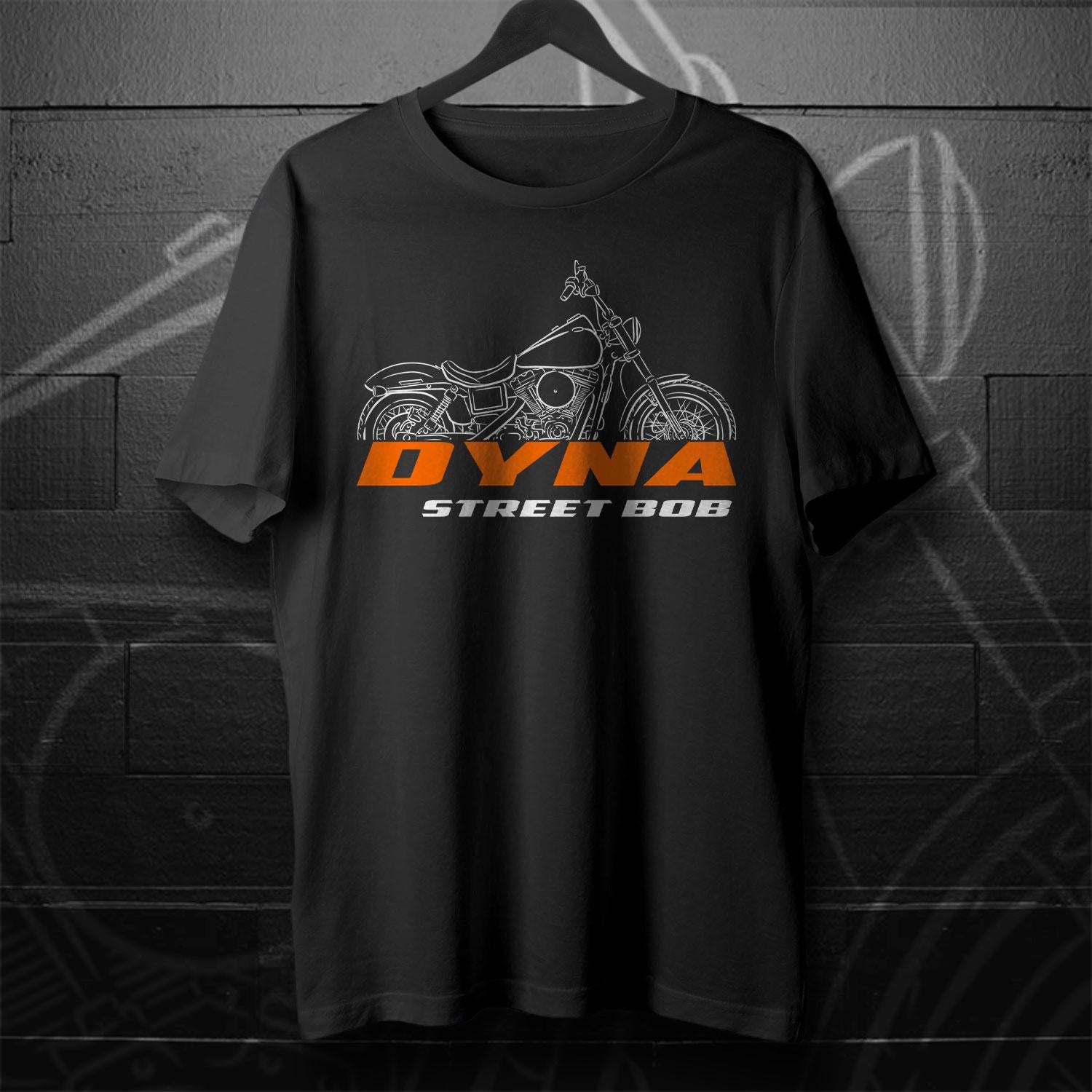 Harley-Davidson FXDB Dyna Street Bob Inspired T-Shirt - Biker Motorcycle Tee Shirt