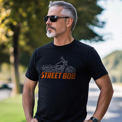 Harley-Davidson FXDB & FXDBI Street Bob Inspired T-Shirt - Biker Motorcycle Tee Shirt