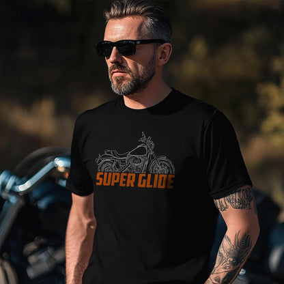 Harley-Davidson FXD Super Glide Inspired T-Shirt - Biker Motorcycle Tee Shirt
