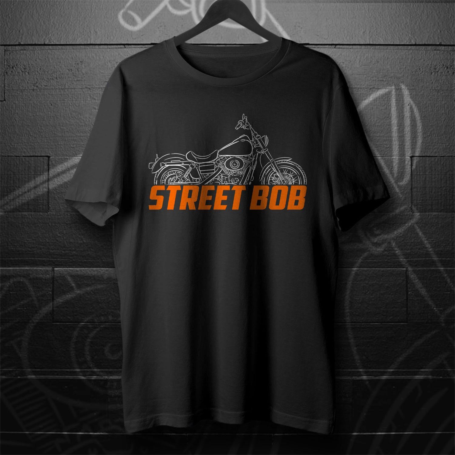 Harley-Davidson FXDB & FXDBI Street Bob Inspired T-Shirt - Biker Motorcycle Tee Shirt