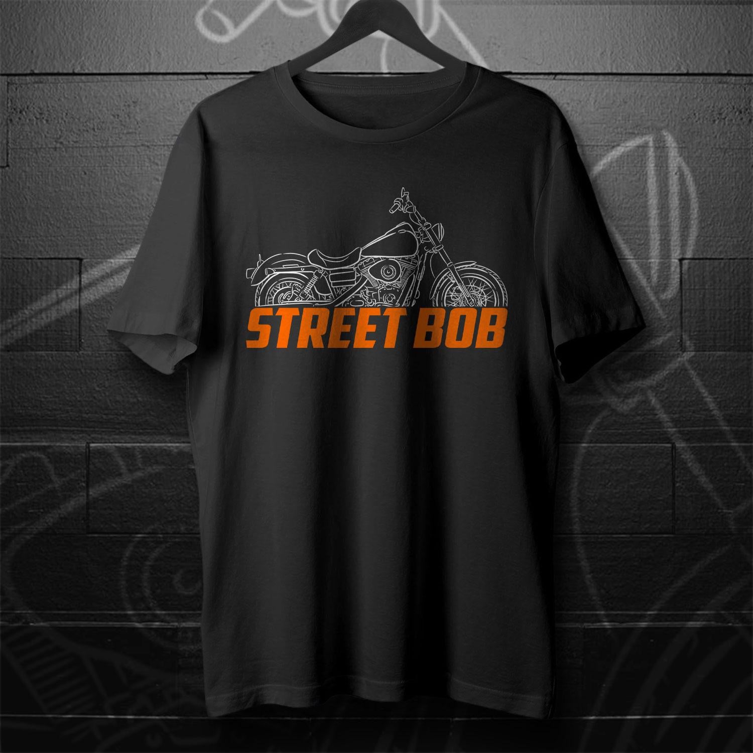 Harley-Davidson FXDB & FXDBI Street Bob Inspired T-Shirt - Biker Motorcycle Tee Shirt