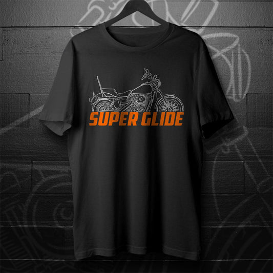 Harley-Davidson FXD Super Glide Inspired T-Shirt - Biker Motorcycle Tee Shirt