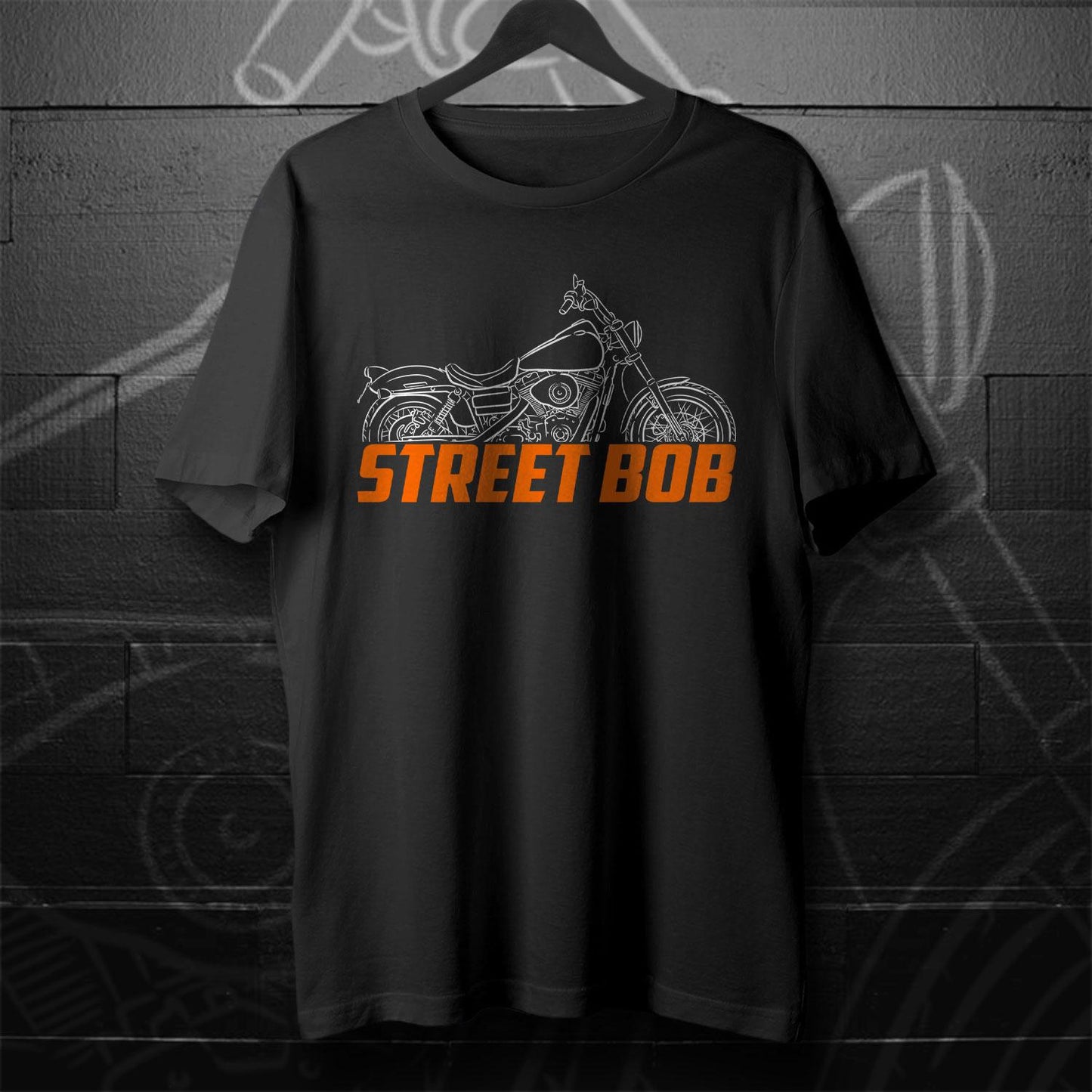 Harley-Davidson FXDB & FXDBI Street Bob Inspired T-Shirt - Biker Motorcycle Tee Shirt