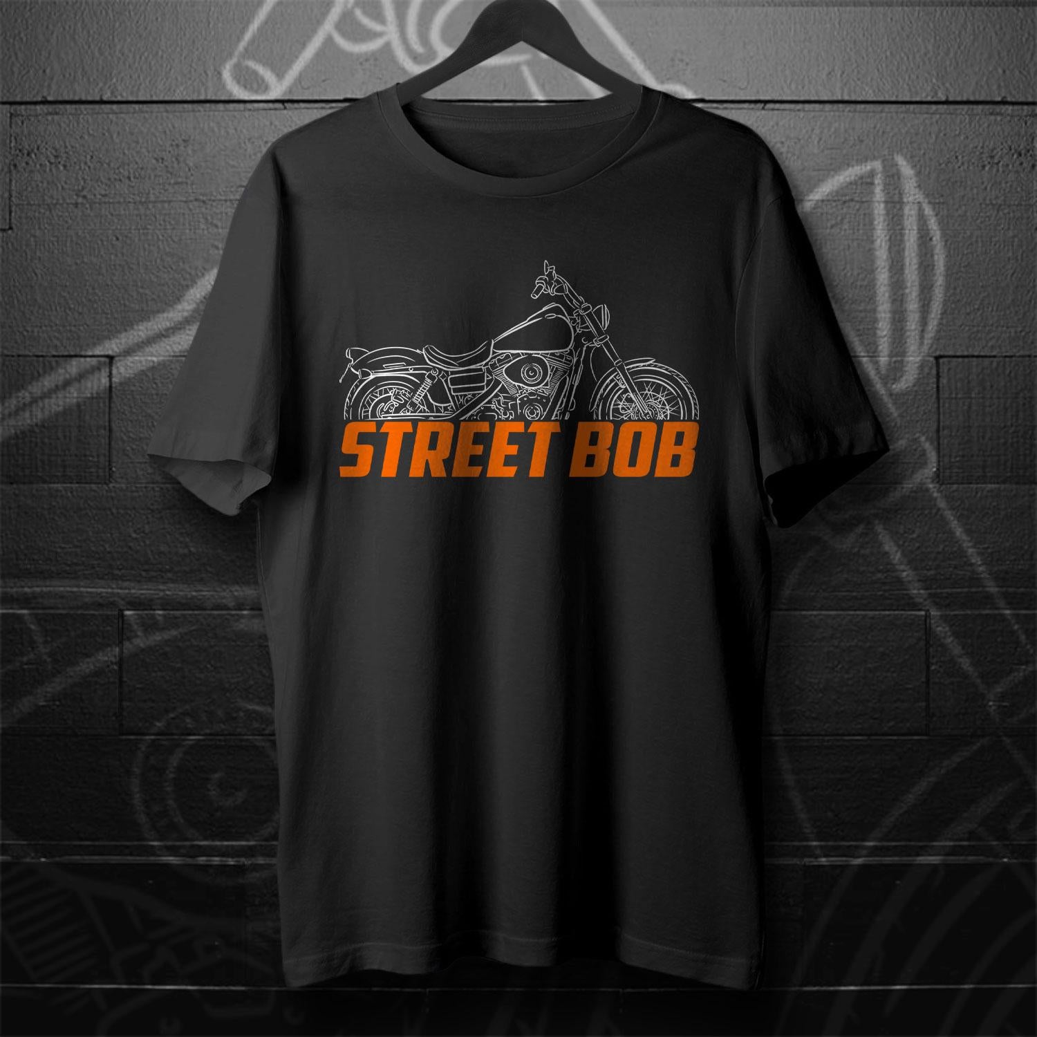 Harley-Davidson FXDB & FXDBI Street Bob Inspired T-Shirt - Biker Motorcycle Tee Shirt