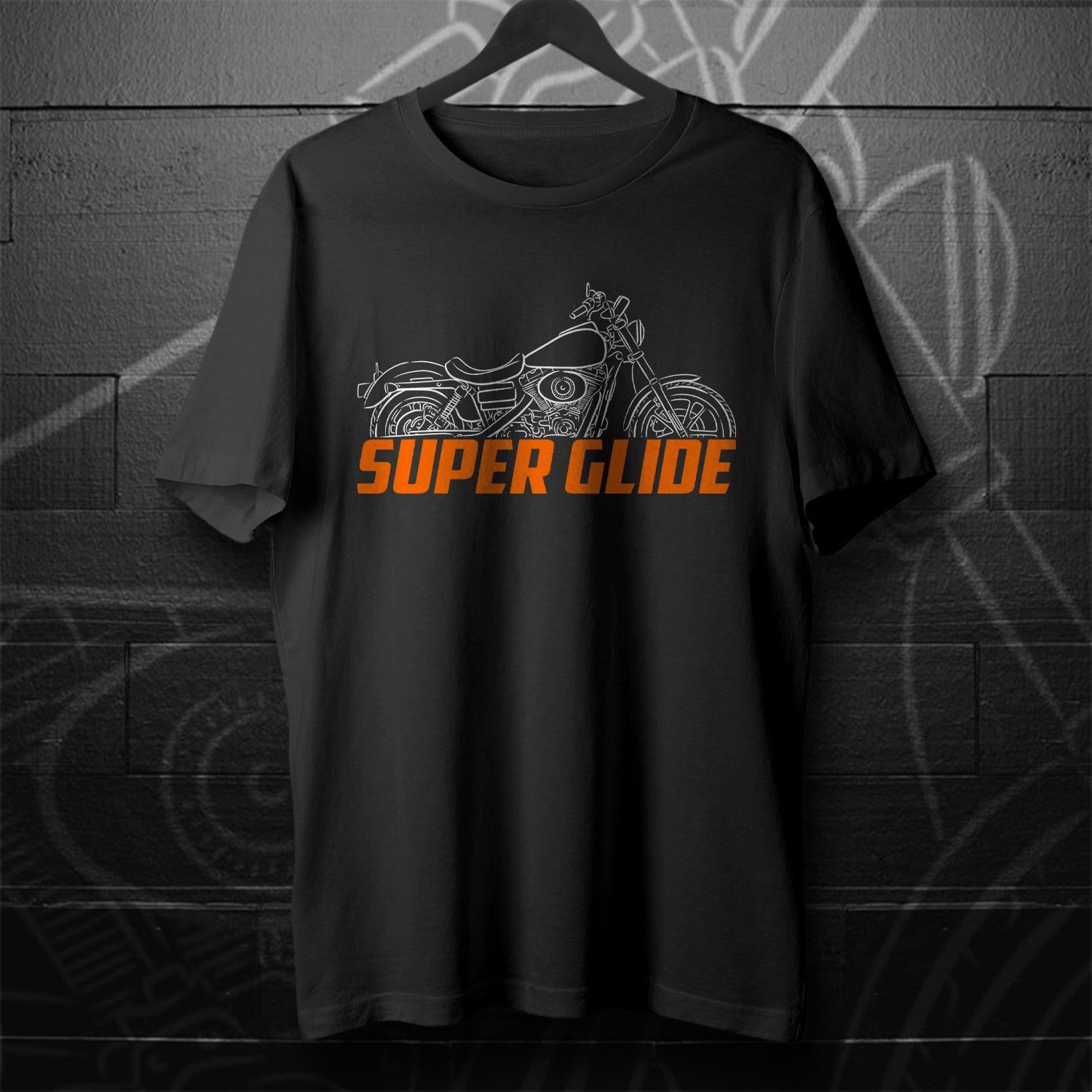 Harley-Davidson FXD Super Glide Inspired T-Shirt - Biker Motorcycle Tee Shirt