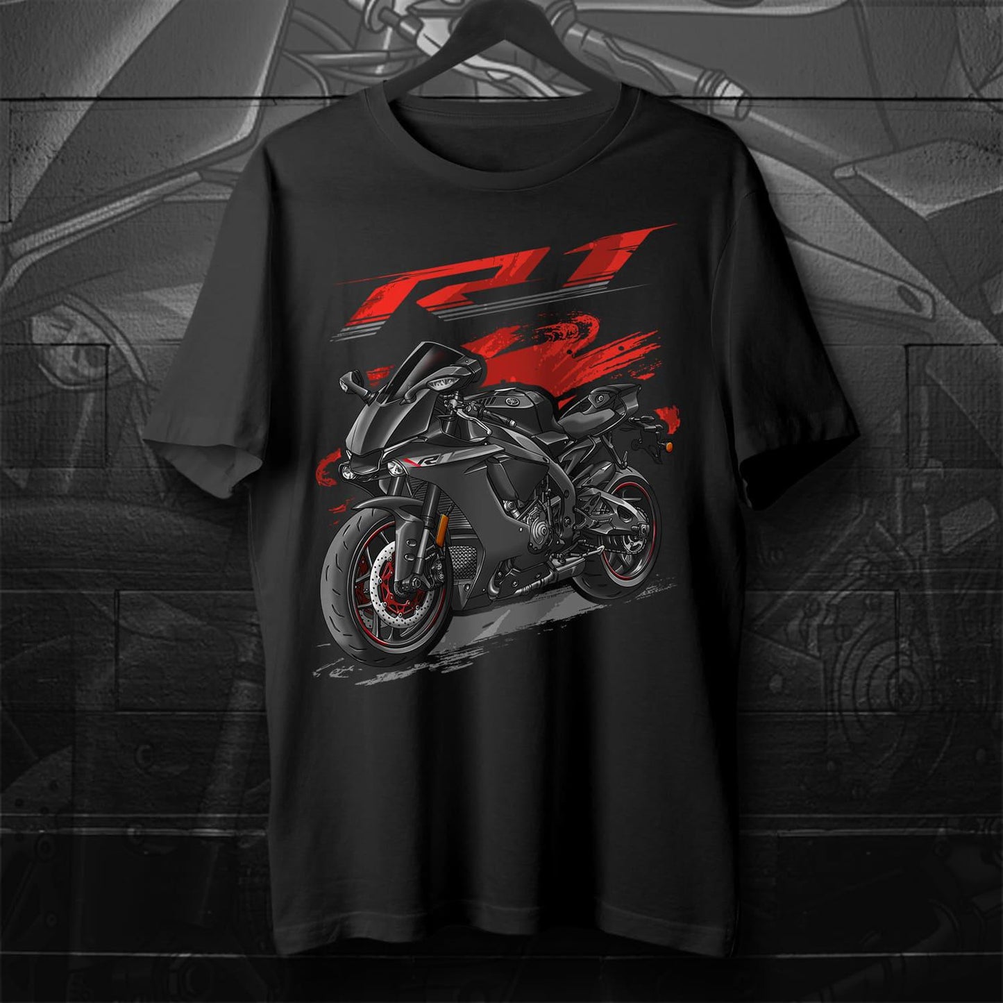 Yamaha YZF-R1 2018-19 Inspired T-Shirt - Motorcycle Tee Shirt