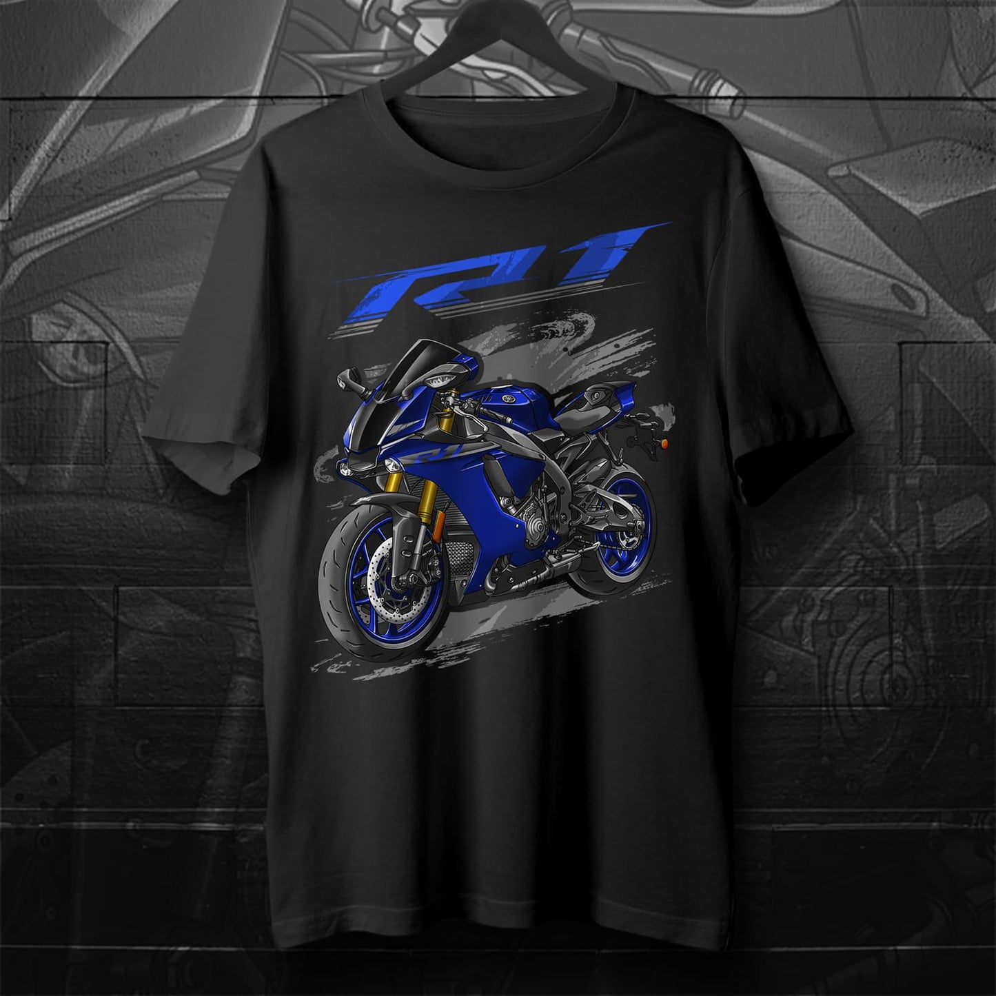 Yamaha YZF-R1 2018-19 Inspired T-Shirt - Motorcycle Tee Shirt