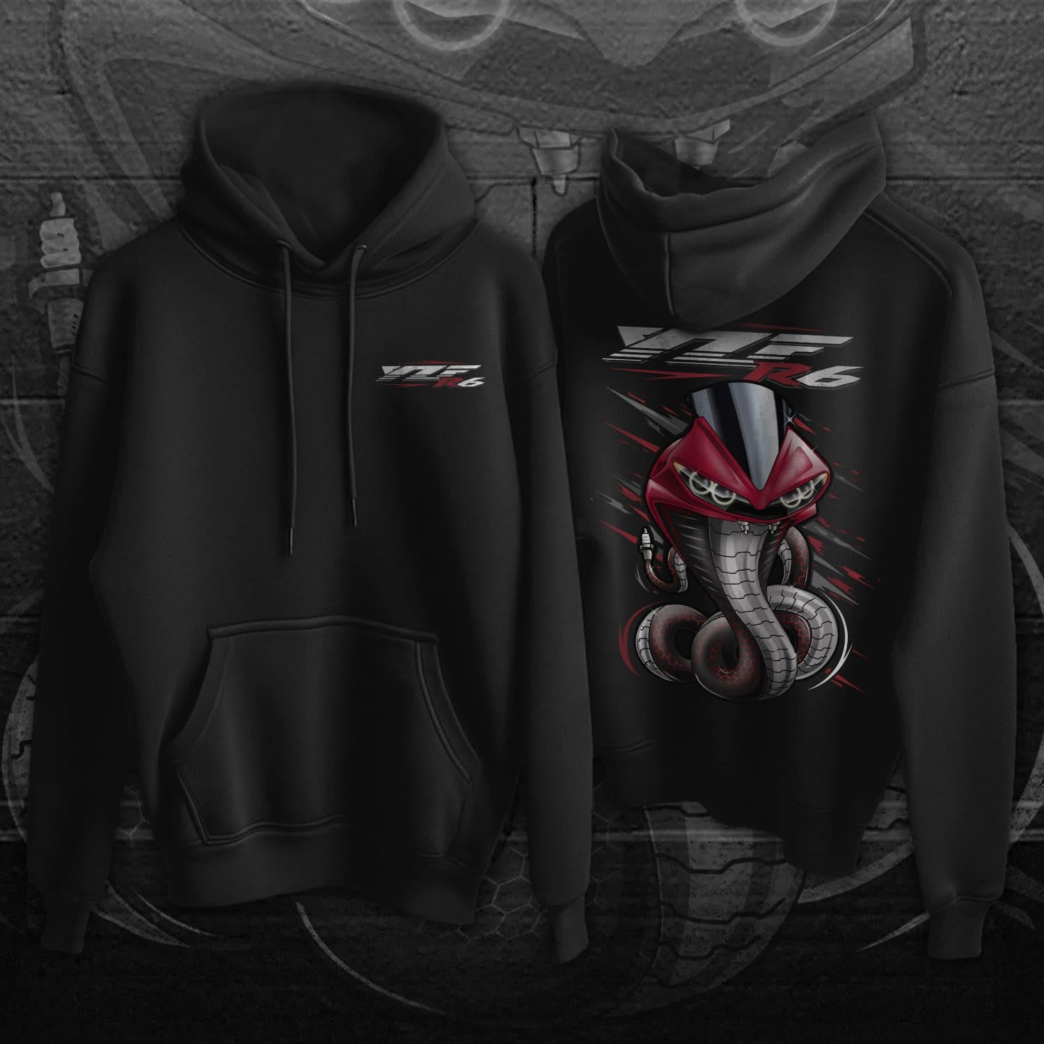 Yamaha YZF-R6 Inspired Hoodies - Motorcycle Sweatshirt