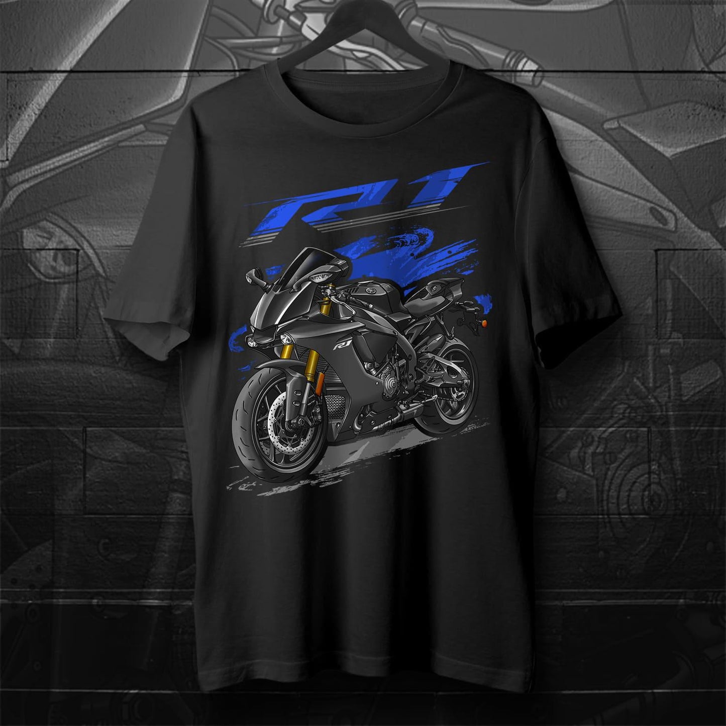 Yamaha YZF-R1 2018-19 Inspired T-Shirt - Motorcycle Tee Shirt