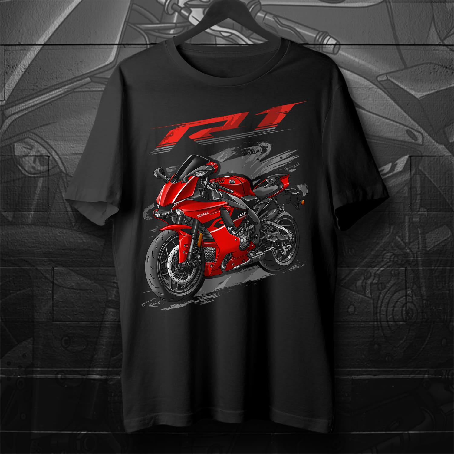 Yamaha YZF-R1 2018-19 Inspired T-Shirt - Motorcycle Tee Shirt