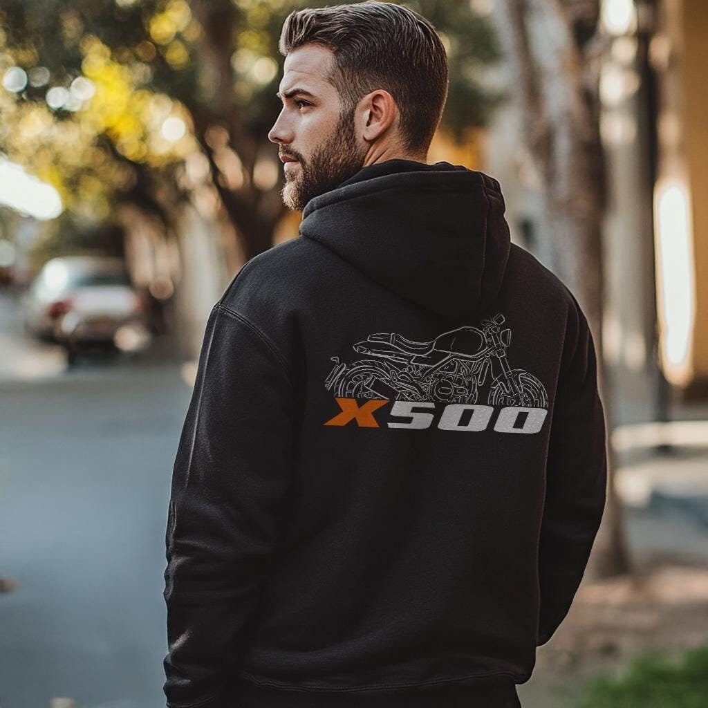 Harley-Davidson X500 Inspired Hoodie - Biker Motorcycle Sweatshirt