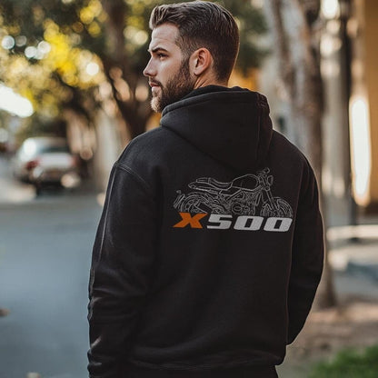 Harley-Davidson X500 Inspired Hoodie - Biker Motorcycle Sweatshirt