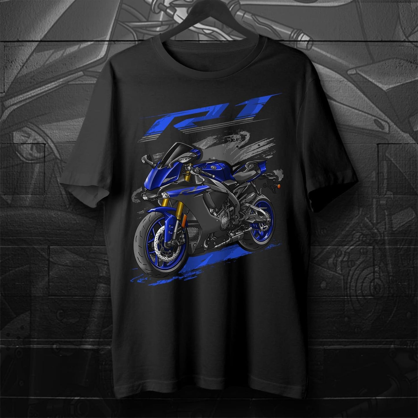 Yamaha YZF-R1 2018-19 Inspired T-Shirt - Motorcycle Tee Shirt