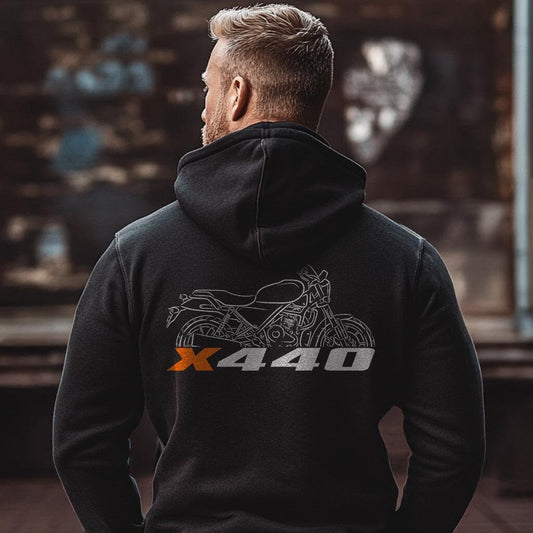 Harley-Davidson X440 Inspired Hoodie - Biker Motorcycle Sweatshirt
