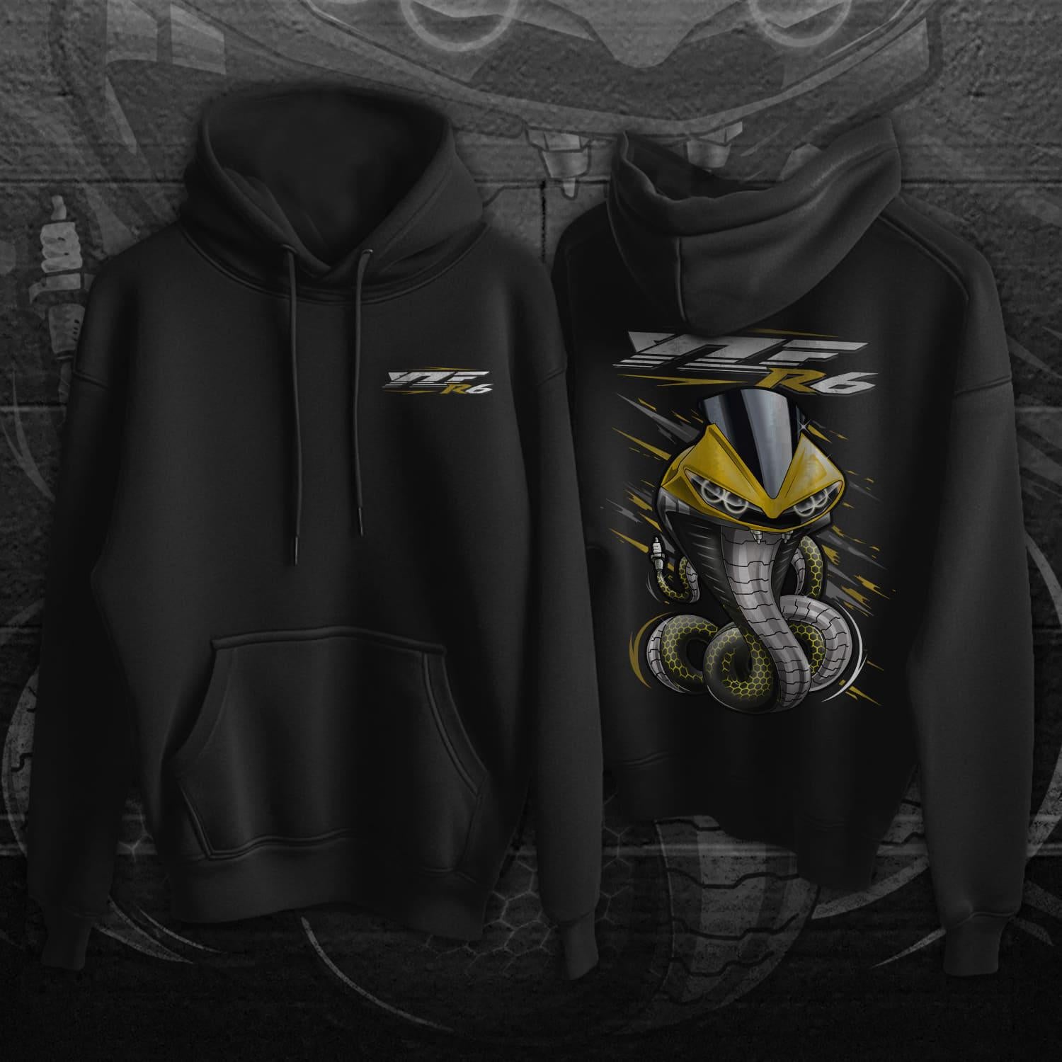Yamaha YZF-R6 Inspired Hoodies - Motorcycle Sweatshirt