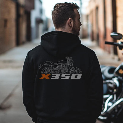 Harley-Davidson X350 Inspired Hoodie - Biker Motorcycle Sweatshirt