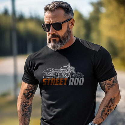 Harley-Davidson VRSCR Street Rod Inspired T-Shirt - Biker Motorcycle Tee Shirt