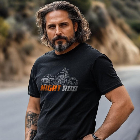 Harley-Davidson VRSCD Night Rod Inspired T-Shirt - Biker Motorcycle Tee Shirt
