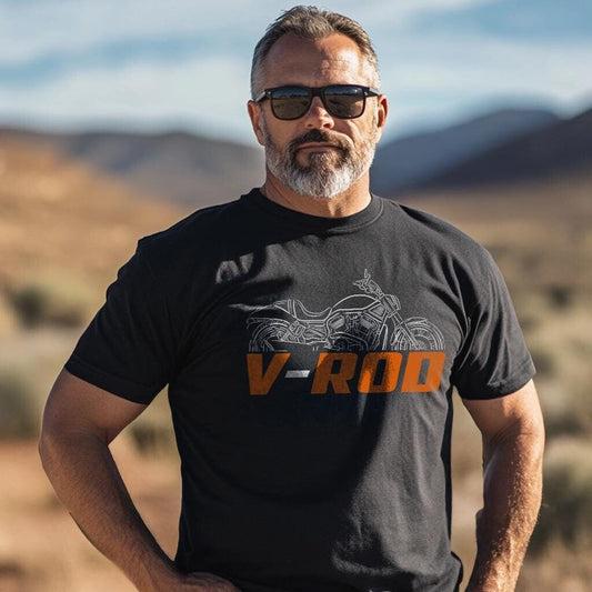 Harley-Davidson VRSCAW V-Rod Inspired T-Shirt - Biker Motorcycle Tee Shirt