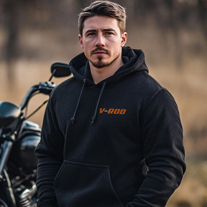 Harley-Davidson VRSCA V-ROD Inspired Hoodie - Biker Motorcycle Sweatshirt