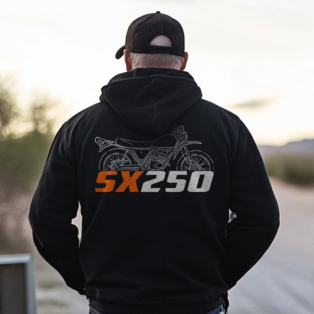 Harley-Davidson SX 250 Inspired Hoodie - Biker Motorcycle Sweatshirt