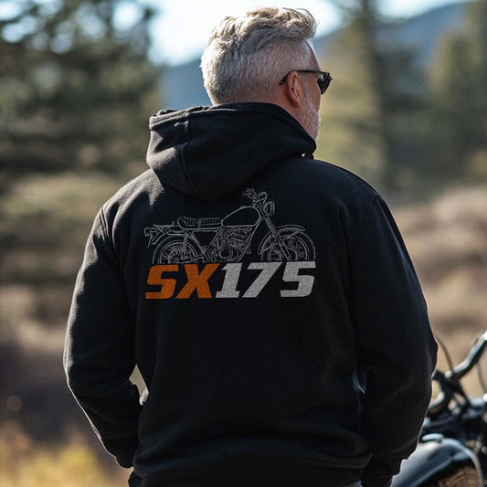 Harley-Davidson SX 175 Inspired Hoodie - Biker Motorcycle Sweatshirt