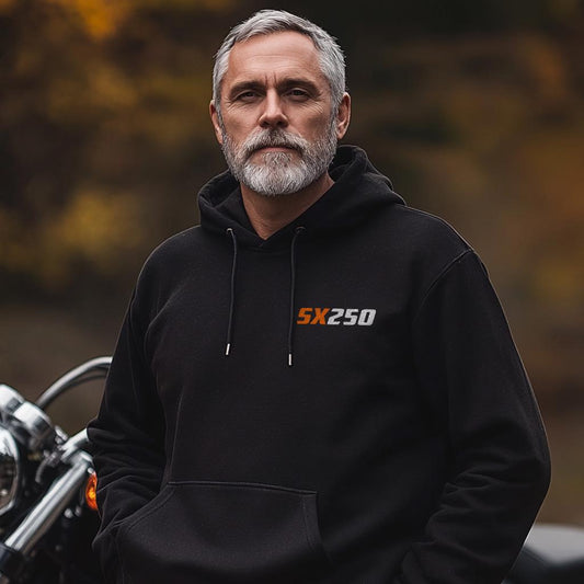 Harley-Davidson SX 250 Inspired Hoodie - Biker Motorcycle Sweatshirt