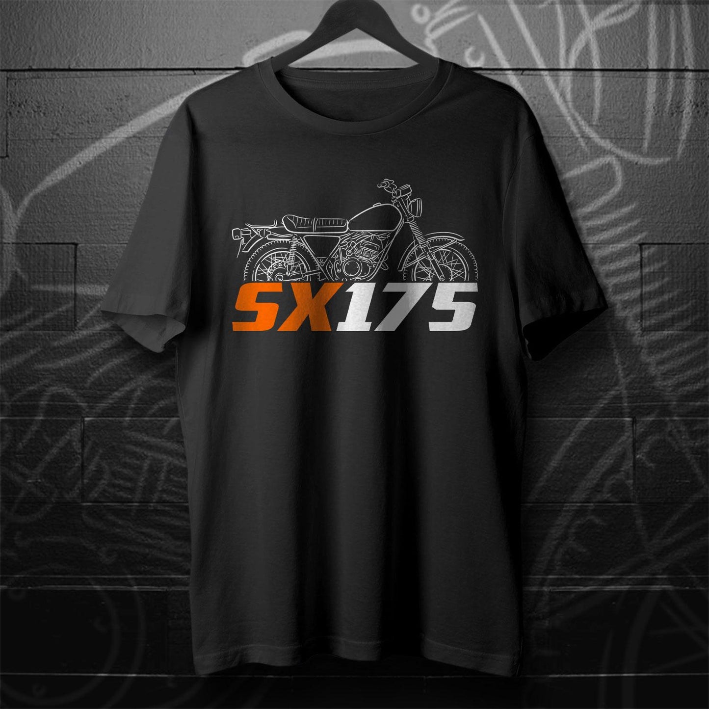 Harley-Davidson SX 175 Inspired T-Shirt - Biker Motorcycle Tee Shirt