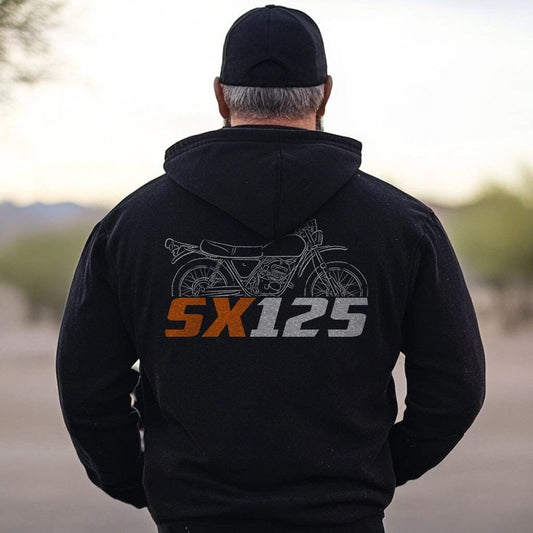 Harley-Davidson SX 125 Inspired Hoodie - Biker Motorcycle Sweatshirt