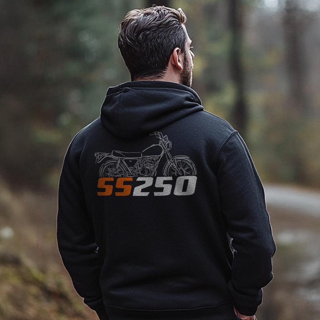 Harley-Davidson SS 250 Inspired Hoodie - Biker Motorcycle Sweatshirt