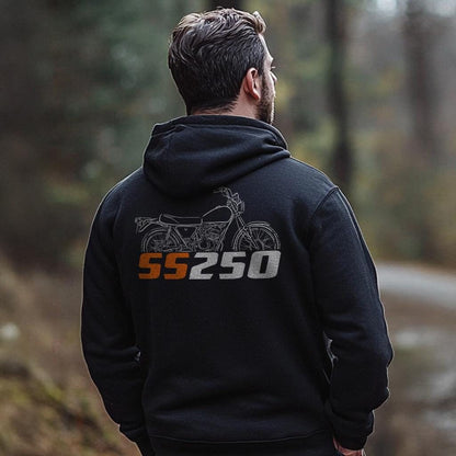 Harley-Davidson SS 250 Inspired Hoodie - Biker Motorcycle Sweatshirt
