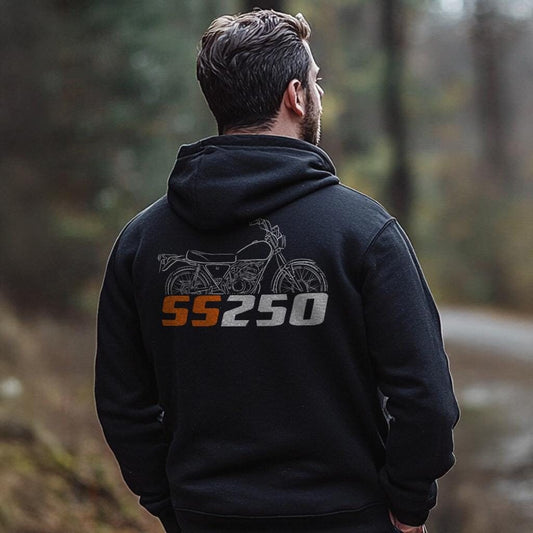 Harley-Davidson SS 250 Inspired Hoodie - Biker Motorcycle Sweatshirt