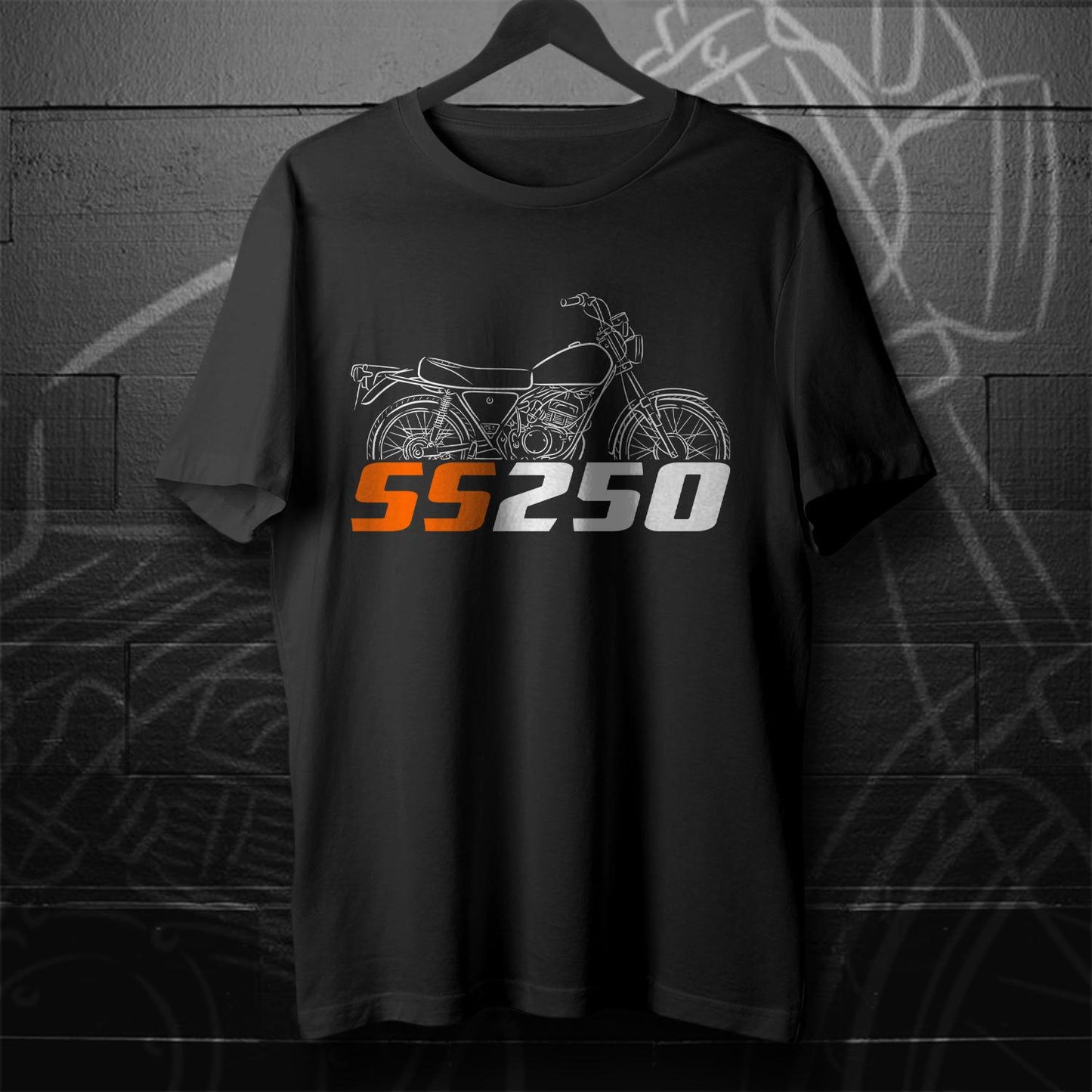 Harley-Davidson SS 250 Inspired T-Shirt - Biker Motorcycle Tee Shirt