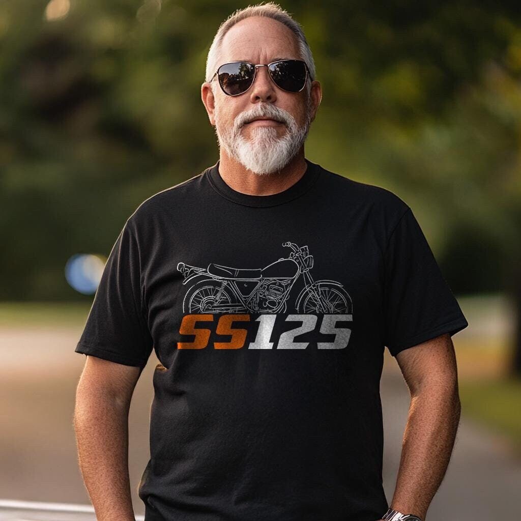 Harley-Davidson SS 125 Inspired T-Shirt - Biker Motorcycle Tee Shirt
