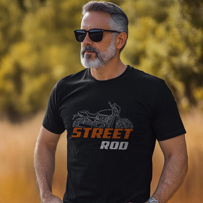 Harley-Davidson Street Rod Inspired T-Shirt - Biker Motorcycle Tee Shirt