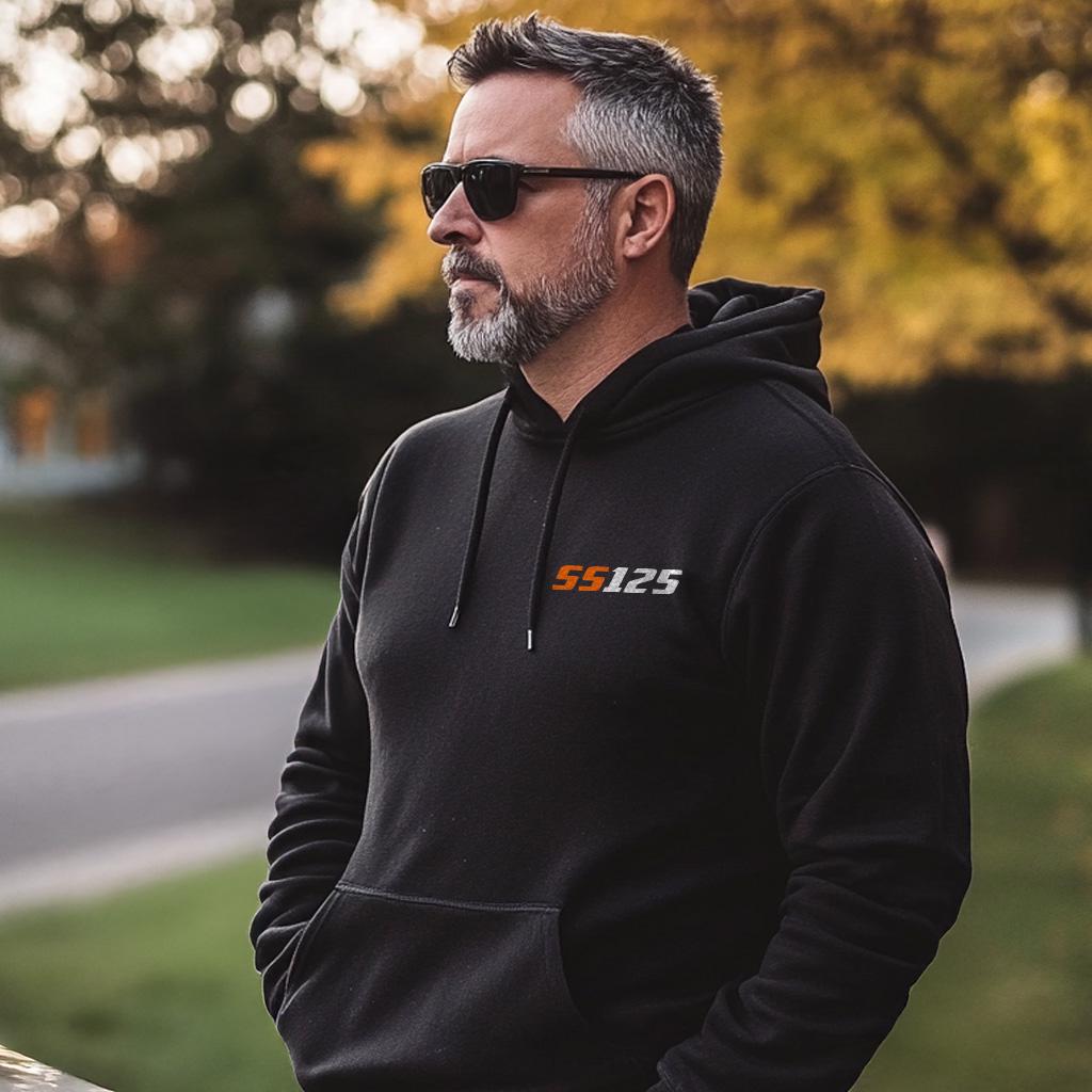 Harley-Davidson SS 125 Inspired Hoodie - Biker Motorcycle Sweatshirt