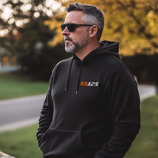 Harley-Davidson SS 125 Inspired Hoodie - Biker Motorcycle Sweatshirt