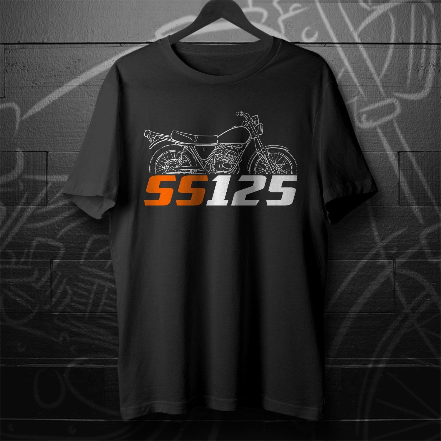 Harley-Davidson SS 125 Inspired T-Shirt - Biker Motorcycle Tee Shirt