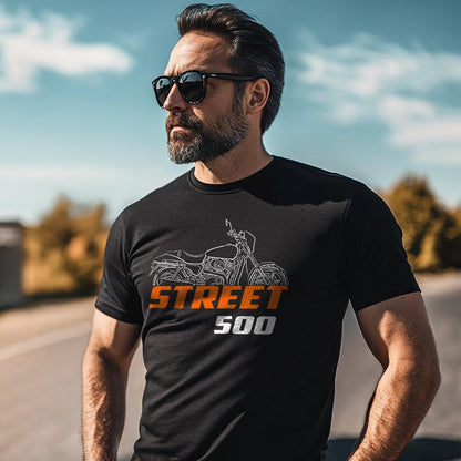 Harley-Davidson Street 500 Inspired T-Shirt - Biker Motorcycle Tee Shirt